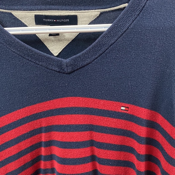Tommy Hilfiger V-Neck Pullover XXL - Picture 2 of 4